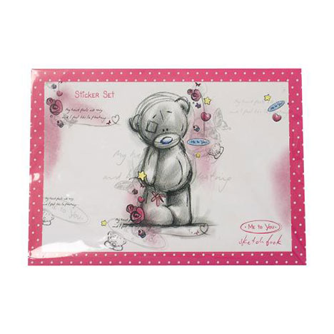 Me to You Bear Love Heart Sketchbook Post it Set £3.99